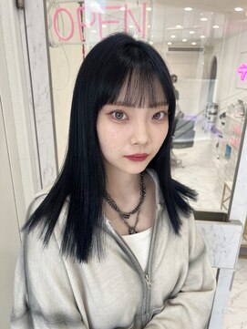 ミニョン(mignon) 韓国/ダブルカラー/ブリーチ/ピンク/学割U24/新越谷/南越谷/草加