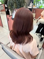 キャラハーフ 池袋東口店(KYARA HALF)&nbsp;【RUI】ピンクブラウン/ブリーチなしカラー