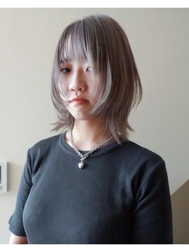 メゾンシアー(Maison Sheer) ホワイトベージュ / ウルフレイヤー /1.5bleach