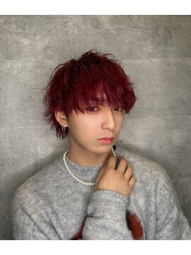 アンダーバーホワイト 鳳店(_WHITE) 流行りのラウンドマッシュ