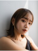 ボブ ロブ 切りっぱなし 銀座 髪質改善