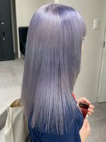 ベレーザ 渋谷(BELEZA) 15714ブリーチ&ダブルカラーネイビーブルーカラーレイヤー