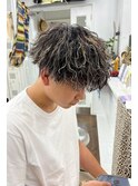 岡山メンズパーマ×メンズハイライト