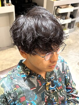 ノイセル(Noisyle) プードルパーマ ガイルヘア ラルフカールフェザーパーマM