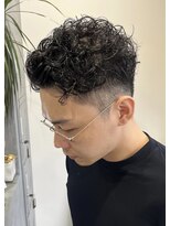 ネクストフォーヘアー(NEXT for hair)&nbsp;メンズベリーショート　パーマ　宮城リョータ