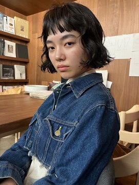 ピクス ヘアー(PIX HAIR) ユル巻きボブ