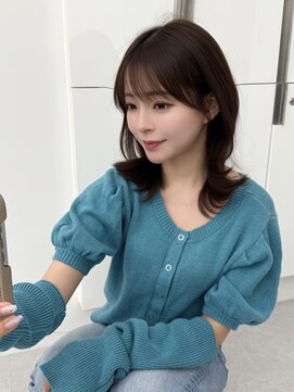 アマトウキョウスマートサロン(AMA TOKYO×Smart Salon) くびれレイヤー/顔まわりカット/レイヤーカット/小顔ヘア