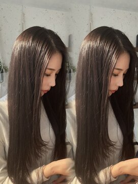 ジーナ 西新(Zina) 髪質改善カラー*チョコレートブラウン