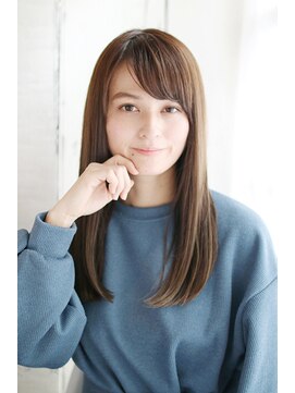 ティエル 町田店(tiel) 【町田】ロングヘアー×ベージュカラー