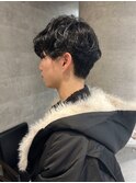 センターパート/ニュアンスパーマ【lana hair新宿】