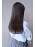 【さらさらツヤツヤストレート】カット+縮毛矯正+TR ￥25850→￥24000