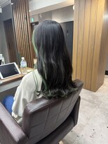 パルタージュ大宮イースト (PaRtage 大宮 East) インナーカラー☆ライムグリーン☆ケアブリーチ☆森下直弥