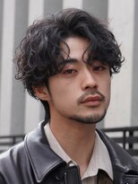 フィフス 札幌大通(fifth)&nbsp;札幌メンズパーマルーズパーマシャドウパーマセンターパート緩め