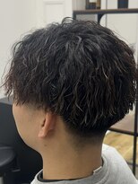 ナム 錦糸町(NAM)&nbsp;MEN'S HAIR/ブルーブラック/フェザーパーマ/錦糸町