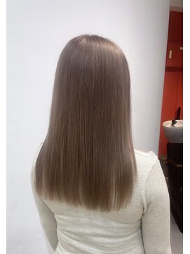 フィット ヒュー 千葉(fit hue) イメチェン/ピンクベージュ/アンブレラカラー/前髪【千葉駅】