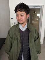 アンフェインド02(UNFEIGNED 02)&nbsp;MEN’S/クロップスタイル/メンズパーマ/ニュアンスパーマ/伏見
