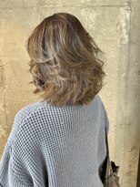 オルカ(ORCA) レイヤー レイヤーボブ オリーブブラウン