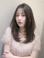ロンド マーレ 天神大名店(Lond mare) レイヤーカット/顔まわりカット/似合わせカット/ベージュカラー