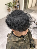 グレイバイニューヨークニューヨーク 京都北大路(Gray by NYNY)&nbsp;シャドウパーマ(ブリーチ履歴あり)