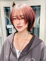 テトラ バイ ネオリーブ 横浜西口店(tetra by neolive)&nbsp;☆デザインカラーハッシュレイヤーボブシースルー横浜