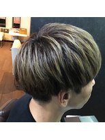 バーバーショップ カズー BARBER SHOP KA-ZOO&nbsp;ハイライトマッシュ