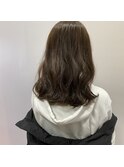 20代30代☆透明感◎ツヤ感ゆるふわ×セミディ