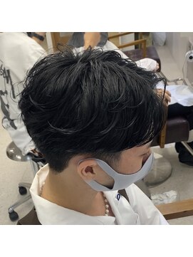 ニコフクオカヘアーメイク(NIKO Fukuoka Hair Make) 「NIKO」ショートマッシュもいけるセンターパート 福岡天神