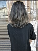 ハイライト*グラデーションカラー*アッシュベージュ*Bambi松平愛