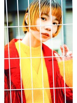 シツ(situ) マッシュボブ　イエローカラー　姫カット