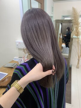 スイ(suii.) ブリーチありラベンダーカラー