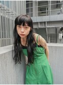 ずるっと巻いたカジュアルロング/渋谷/髪質改善