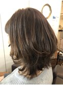 外はねくびれボブ