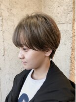 ペネロープ(Penelope)&nbsp;ショートレイヤー/ミルクティーベージュ