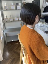 ヘアーデザインスリール(Hair Design THRIRE) 耳掛けショートスタイル/ショートボブ