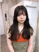 ナンバー リコ 名駅 ジャム 名古屋(N° rico JAM)&nbsp;就活黒染めカラー　ダークカラー　ダークネイビーアッシュ