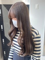 ベレーザシェルト(Beleza scelto)&nbsp;4474髪質改善グレージュカラーアッシュオリーブ艶髪ワンホンヘア