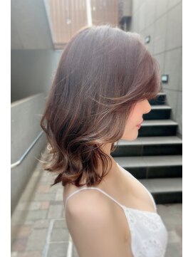 リークフー(Ree cu fuu) 10代20代30代40代前髪　外ハネミディアム3 藤沢