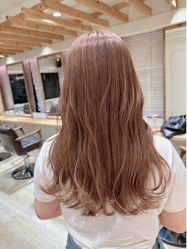 エイト新宿店(EIGHT shinjuku) ミルクティーベージュ