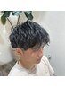 【男性人気No.2◎】すぐキマる★メンズカット＋パーマ(お顔そり付) ￥12100～