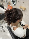 お団子ヘア/心斎橋ヘアセット
