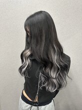エレクシィ(ELEXY) ロングブラック　ニュアンスカラーシールエクステ80枚