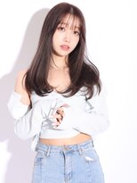 アース コアフュールボーテ みどり店(EARTH coiffure beaute)&nbsp;ベージュブラウンレイヤー_顔周りレイヤー_ナチュラルカラー