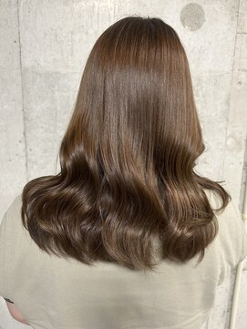 ルノン フィージュ(LUNON fieju) プラチナベージュ/ブリーチなし/髪質改善/ミディアム