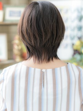 カバーヘアアンドスパ ブリス 浦和(COVER HAIR&SPA bliss) ★シースルーバングオリーブベージュネオウルフ20代30代40代★10