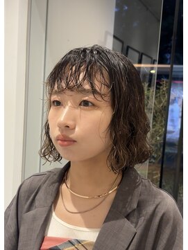 シアン 栄店(CYAN.) ブリーチ履歴×ボブパーマ