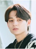 ニュアンスパーマセンターパートサイドパート韓国カルマパーマ