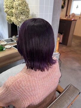 ティティ(TiTi) お客様スタイル パープルカラー[TiTi_福田りの]