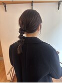 ヘアセットお呼ばれヘア