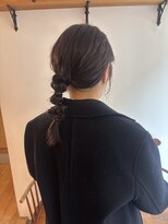 ガーランド (Garland) ヘアセットお呼ばれヘア