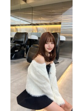 フィル 横浜(fil) 高発色レイヤー低めミディアム_メルティカラーフェミニンロング